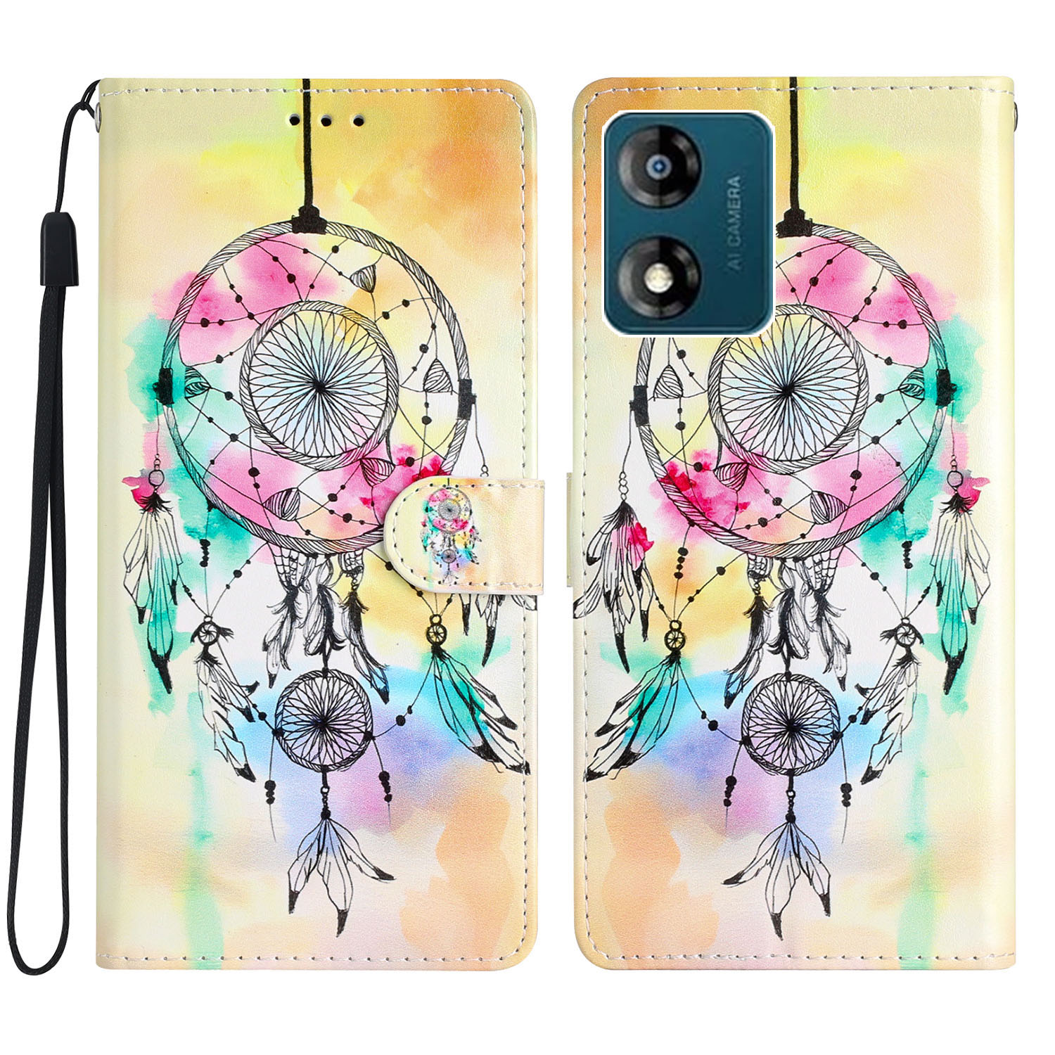 Für Motorola Moto E13 4G PU Ledermuster Druckphase Hülle Brieftasche Flip Telefonabdeckung Mit Riemen - Windspiel, Motorola Moto E13 4G
Für Motorola Moto E13 4G PU Ledermuster Druckphase Hülle Brieftasche Flip Telefonabdeckung Mit Riemen - Windspiel, Motorola Moto E13 4G
