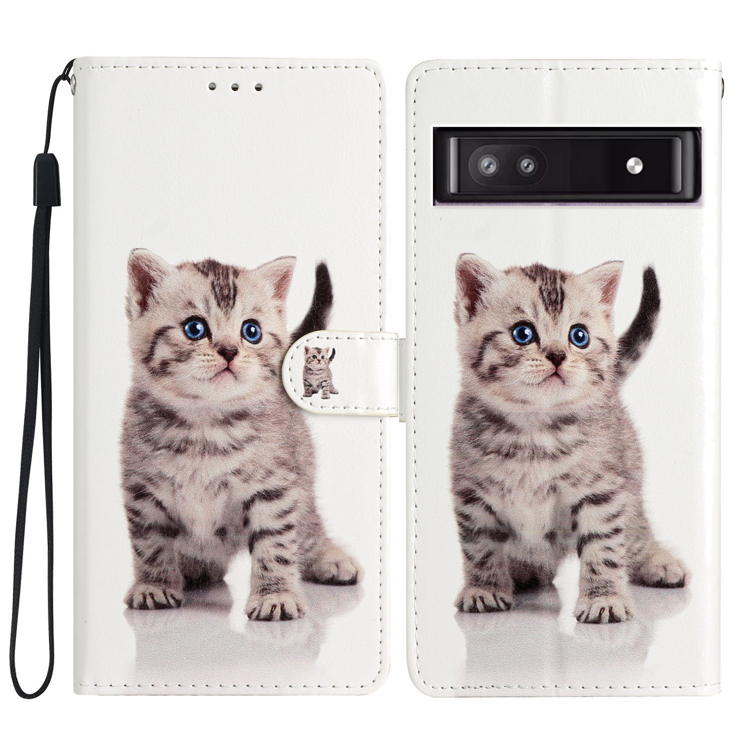 Für Google Pixel 7a Pu-ledermuster-druck Telefonabdeckung Brieftasche Anti-drogen-schutzhülle - Süße Katze, Google Pixel 7a
Für Google Pixel 7a Pu-ledermuster-druck Telefonabdeckung Brieftasche Anti-drogen-schutzhülle - Süße Katze, Google Pixel 7a