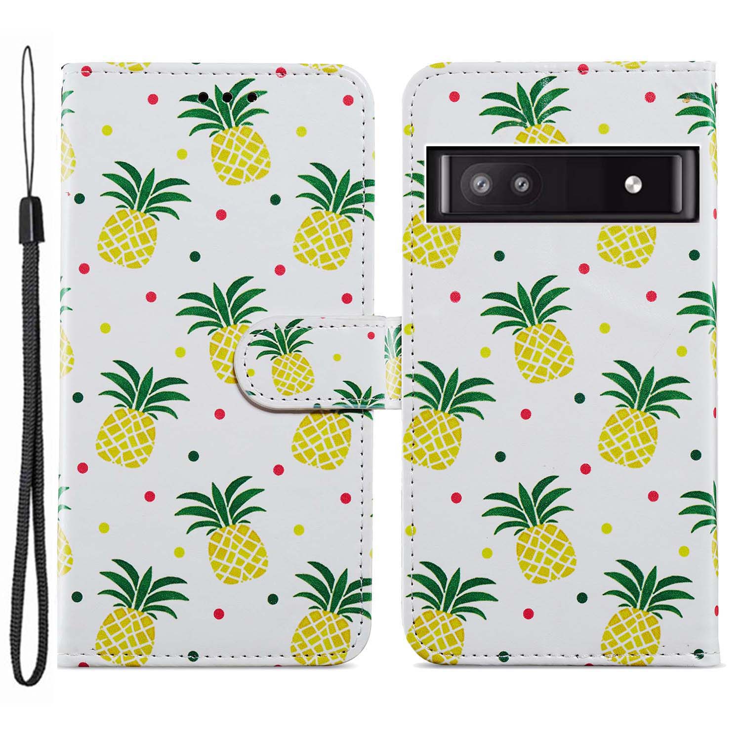 Für Google Pixel 7a Pu-ledermuster-druck Telefonabdeckung Brieftasche Anti-drogen-schutzhülle - Ananas, Google Pixel 7a
Für Google Pixel 7a Pu-ledermuster-druck Telefonabdeckung Brieftasche Anti-drogen-schutzhülle - Ananas, Google Pixel 7a