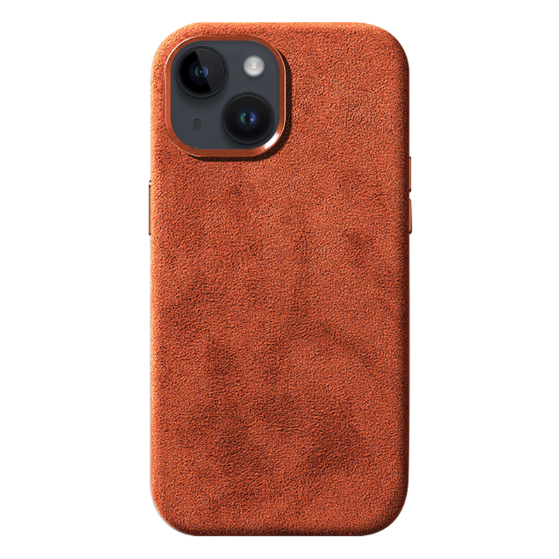 Rückabdeckung Für Iphone 14 Kratzerproof Für Wildleder -pc -telefonhülle Mit Metallknopf - Orange, iPhone 14
Rückabdeckung Für Iphone 14 Kratzerproof Für Wildleder -pc -telefonhülle Mit Metallknopf - Orange, iPhone 14