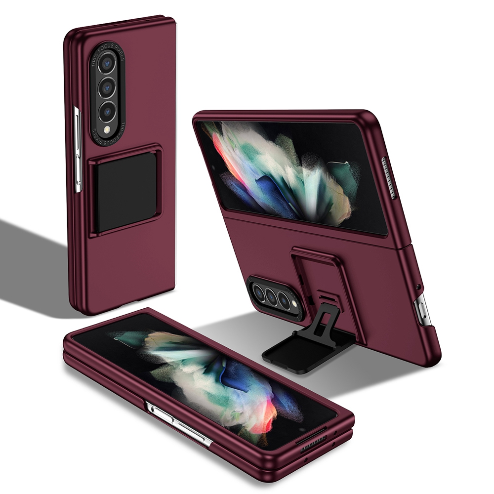 Schutzhülle Für Samsung Galaxy Z Fold3 5G Hard PC Case Anti-kratzer-telefonabdeckung Mit Kickstand - Weinrot, Galaxy Z Fold3 5G
Schutzhülle Für Samsung Galaxy Z Fold3 5G Hard PC Case Anti-kratzer-telefonabdeckung Mit Kickstand - Weinrot, Galaxy Z Fold3 5G