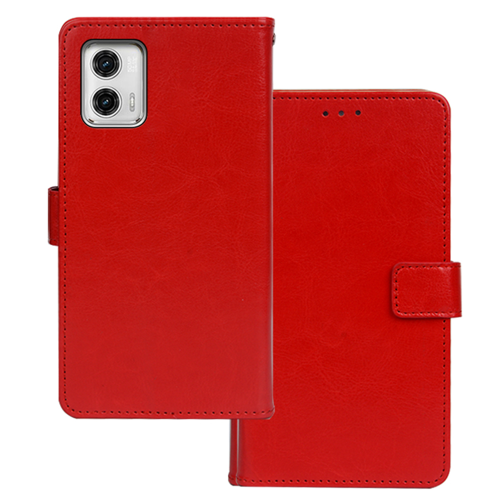 IDEWEI Für Motorola Moto G73 5G Telefon Brieftaschenabdeckung Verrückte Pferde Textur Lederständer Telefonhülle - Rot, Motorola Moto G73 5G
IDEWEI Für Motorola Moto G73 5G Telefon Brieftaschenabdeckung Verrückte Pferde Textur Lederständer Telefonhülle - Rot, Motorola Moto G73 5G