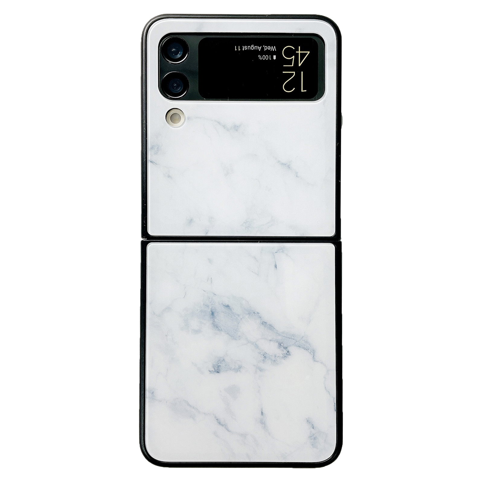 Für Samsung Galaxy Z Flip3 5G Marmormuster Telefonhülle Glas+pc -schutzhilfe - Weiss, Samsung Galaxy Z Flip3 5G
Für Samsung Galaxy Z Flip3 5G Marmormuster Telefonhülle Glas+pc -schutzhilfe - Weiss, Samsung Galaxy Z Flip3 5G