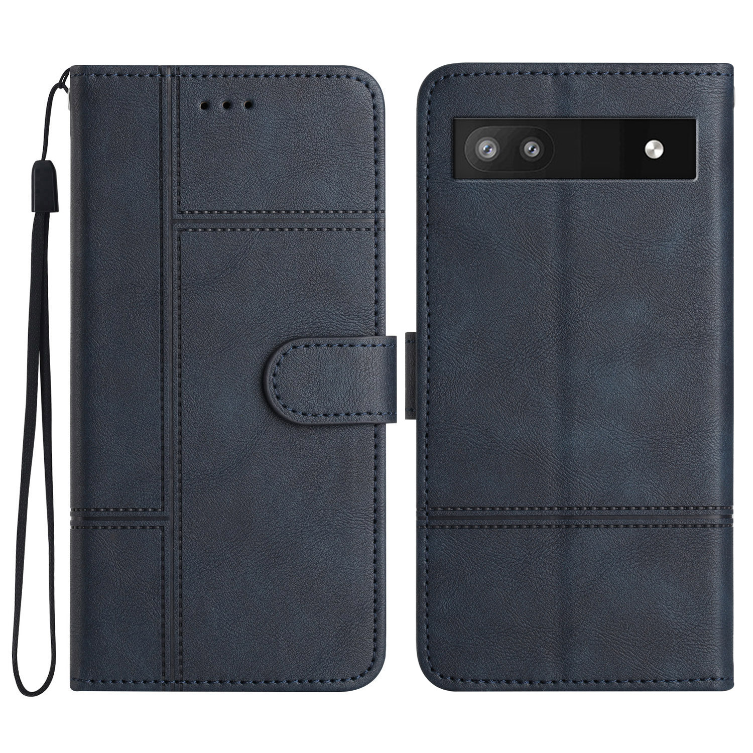Für Google Pixel 6a Wallet Phone Case Business PU Leder Line Geprinte Cowide Textur Stand Cover - Blau, Google Pixel 6a
Für Google Pixel 6a Wallet Phone Case Business PU Leder Line Geprinte Cowide Textur Stand Cover - Blau, Google Pixel 6a