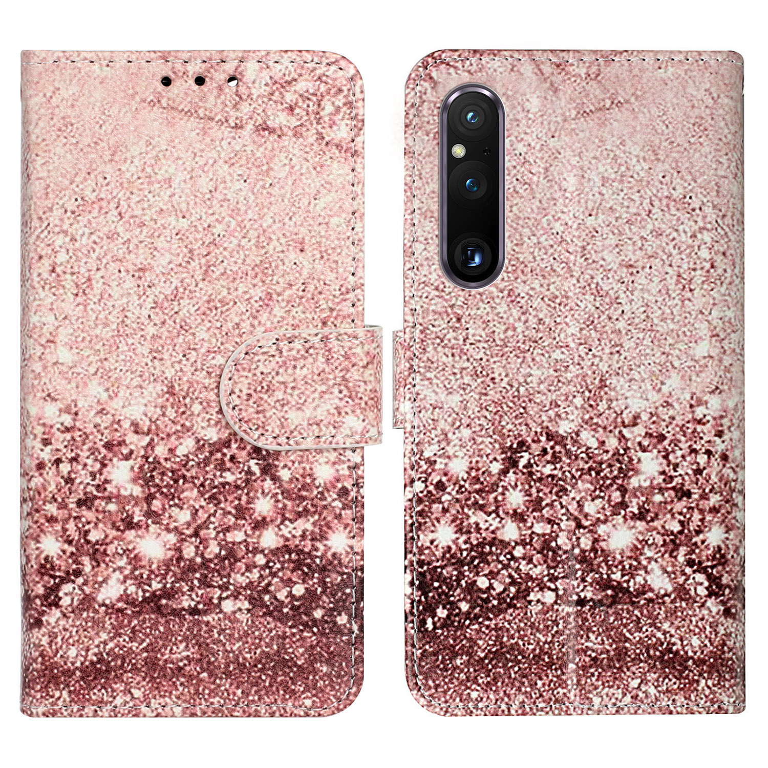 Musterdruck Telefonhülle Für Sony Xperia 1 V Anti-fall-wasser-brieftaschen-lederabdeckung Mit Ständer - Roségold, Sony Xperia 1 V
Musterdruck Telefonhülle Für Sony Xperia 1 V Anti-fall-wasser-brieftaschen-lederabdeckung Mit Ständer - Roségold, Sony Xperia 1 V