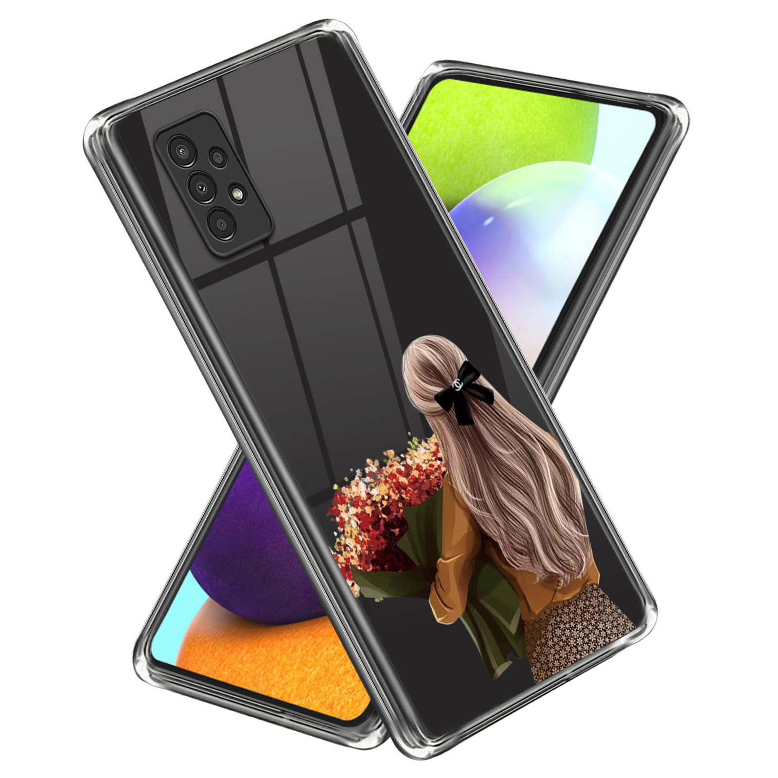 Für Samsung Galaxy A13 4G Drop Protection Soft TPU -fallmuster -druckung Telefonabdeckung - Mädchen Mit Blume / Rechts, Galaxy A13 4G
Für Samsung Galaxy A13 4G Drop Protection Soft TPU -fallmuster -druckung Telefonabdeckung - Mädchen Mit Blume / Rechts, Galaxy A13 4G