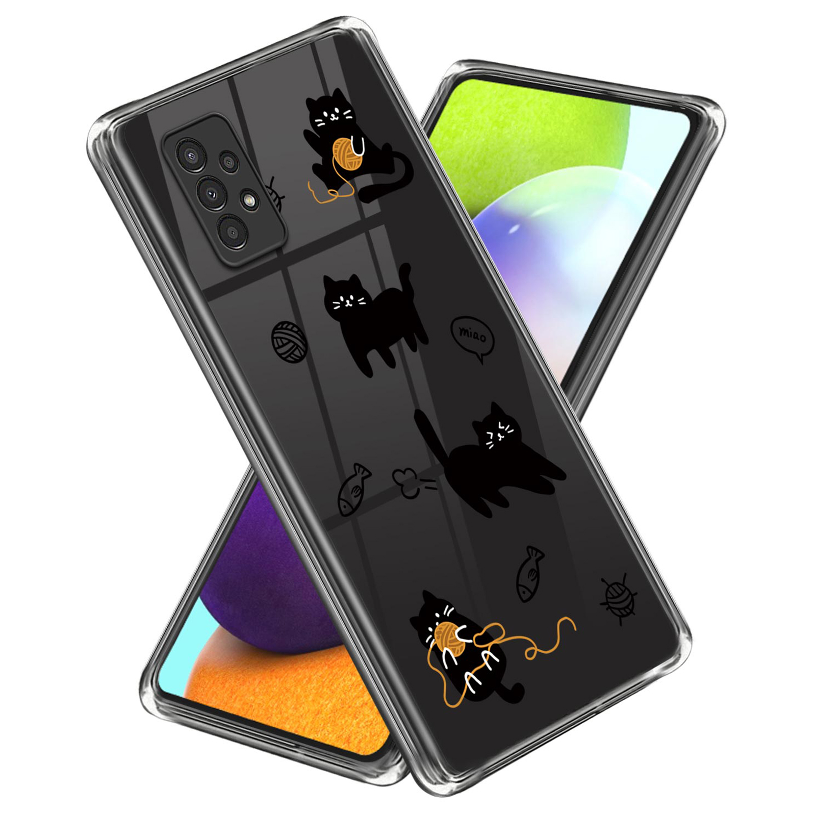 Für Samsung Galaxy A13 4G Drop Protection Soft TPU -fallmuster -druckung Telefonabdeckung - Katzenstricken, Galaxy A13 4G
Für Samsung Galaxy A13 4G Drop Protection Soft TPU -fallmuster -druckung Telefonabdeckung - Katzenstricken, Galaxy A13 4G
