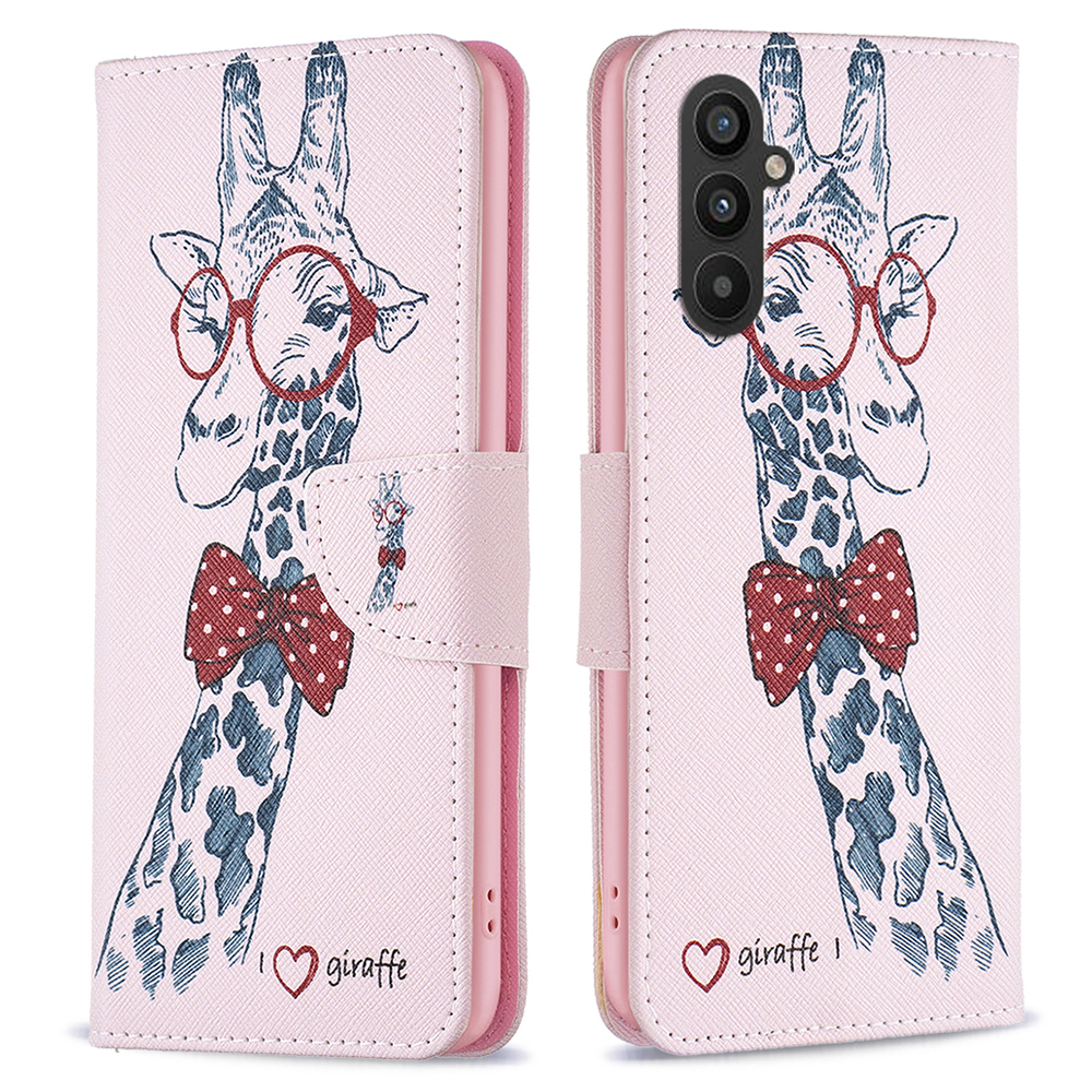 Für Samsung Galaxy A24 4G Muster Druck Anti-drop-telefonhülle PU Leder Brieftasche Cover - Giraffe, Galaxy A24 4G
Für Samsung Galaxy A24 4G Muster Druck Anti-drop-telefonhülle PU Leder Brieftasche Cover - Giraffe, Galaxy A24 4G