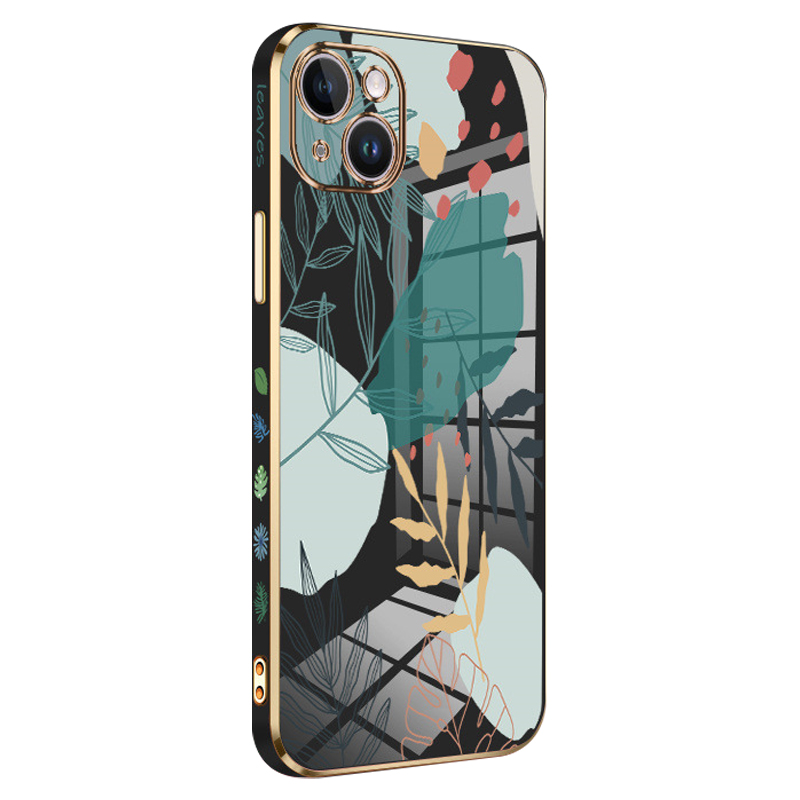 Rzants Green Blätter Muster Telefonhülle Für Iphone 14, Elektroplierendes TPU -rückzug - Schwarz, iPhone 14
Rzants Green Blätter Muster Telefonhülle Für Iphone 14, Elektroplierendes TPU -rückzug - Schwarz, iPhone 14