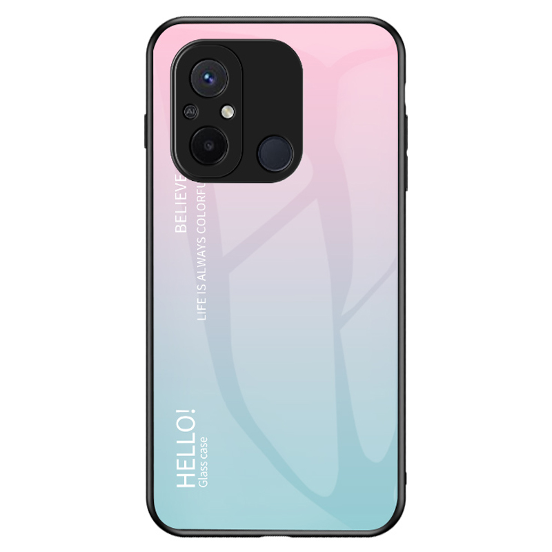 Für Xiaomi Redmi 12C 4G Gradientenfarbe Phone Hülle Temperierte Glas+pc+tpu -abdeckung - Gradientenrosa Blau, Xiaomi Redmi 12C 4G
Für Xiaomi Redmi 12C 4G Gradientenfarbe Phone Hülle Temperierte Glas+pc+tpu -abdeckung - Gradientenrosa Blau, Xiaomi Redmi 12C 4G