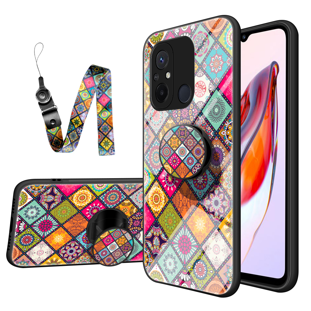 Für Xiaomi Redmi 12C 4G Anti-Scratch Tempered Glass Rückenabdeckung Blumenmuster PC+TPU Kickstand Telefonhülle Mit Lanyard - Farbmuster, Xiaomi Redmi 12C 4G
Für Xiaomi Redmi 12C 4G Anti-Scratch Tempered Glass Rückenabdeckung Blumenmuster PC+TPU Kickstand Telefonhülle Mit Lanyard - Farbmuster, Xiaomi Redmi 12C 4G