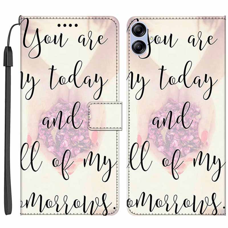 Für Samsung Galaxy A04e 4G PU -ledermuster -druckphase Hülle Wallet Stand Flip Cover Mit Riemen - Englische Wörter, Galaxy A04e 4G
Für Samsung Galaxy A04e 4G PU -ledermuster -druckphase Hülle Wallet Stand Flip Cover Mit Riemen - Englische Wörter, Galaxy A04e 4G