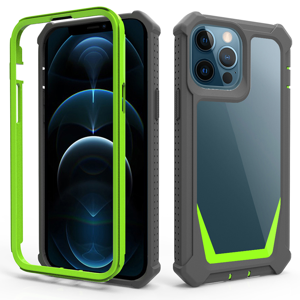 Für Iphone 14 Pro Crystal Clear Phone Case Abnehmbare 2-in-1-tpu + Acryl-eckschutz-telefonabdeckung - Dunkelgrau / Gras-grün, iPhone 14 Pro
Für Iphone 14 Pro Crystal Clear Phone Case Abnehmbare 2-in-1-tpu + Acryl-eckschutz-telefonabdeckung - Dunkelgrau / Gras-grün, iPhone 14 Pro