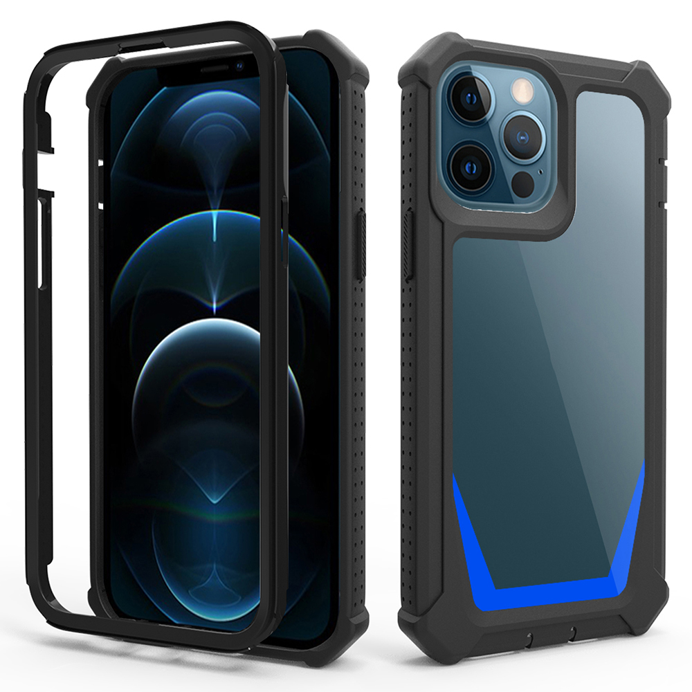 Für Iphone 14 Pro Crystal Clear Phone Case Abnehmbare 2-in-1-tpu + Acryl-eckschutz-telefonabdeckung - Schwarz / Blau, iPhone 14 Pro
Für Iphone 14 Pro Crystal Clear Phone Case Abnehmbare 2-in-1-tpu + Acryl-eckschutz-telefonabdeckung - Schwarz / Blau, iPhone 14 Pro