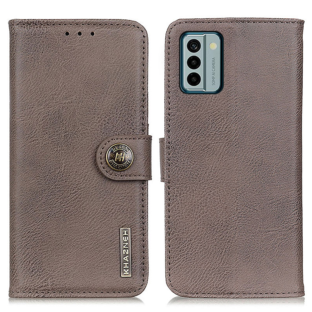 Khazneh Für Nokia G22 Telefon Shell Stand Wallet PU Leder Hülle Cowide Textur Handyabdeckung - Khaki, Nokia G22
Khazneh Für Nokia G22 Telefon Shell Stand Wallet PU Leder Hülle Cowide Textur Handyabdeckung - Khaki, Nokia G22