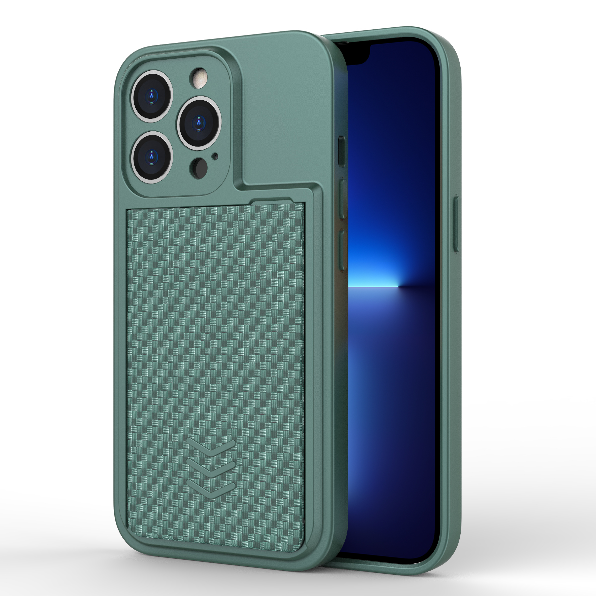 Für Das Iphone 13 Pro PC Slide Card Halter Phone Case Protective TPU -abdeckung - Dunkelgrün, iPhone 13 Pro
Für Das Iphone 13 Pro PC Slide Card Halter Phone Case Protective TPU -abdeckung - Dunkelgrün, iPhone 13 Pro
