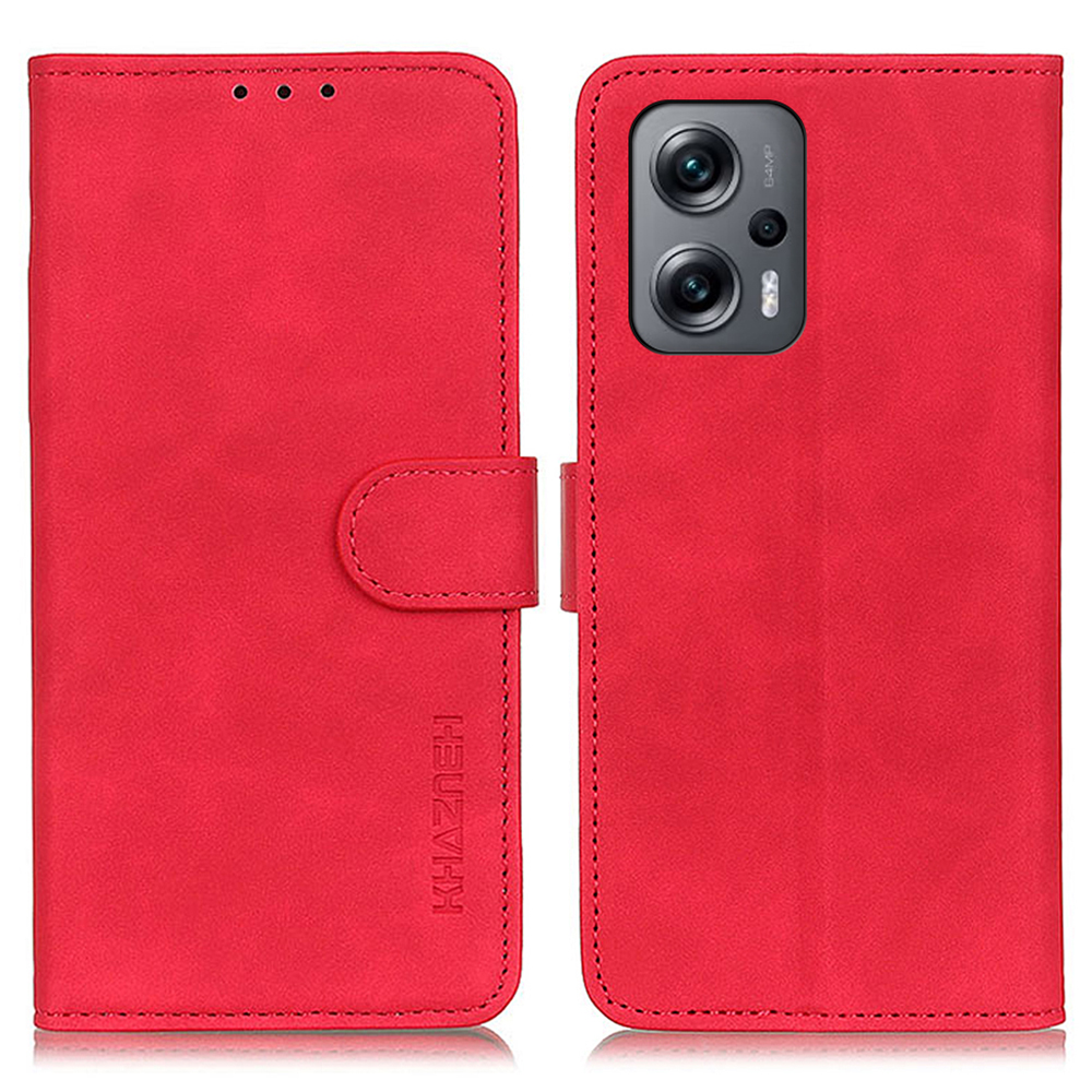 Khazneh Für Xiaomi Redmi Note 12 Turbo PU Leder Telefonabdeckung Retro Textur Wallet Stand Hülle - Rot, Xiaomi Redmi Note 12 Turbo
Khazneh Für Xiaomi Redmi Note 12 Turbo PU Leder Telefonabdeckung Retro Textur Wallet Stand Hülle - Rot, Xiaomi Redmi Note 12 Turbo