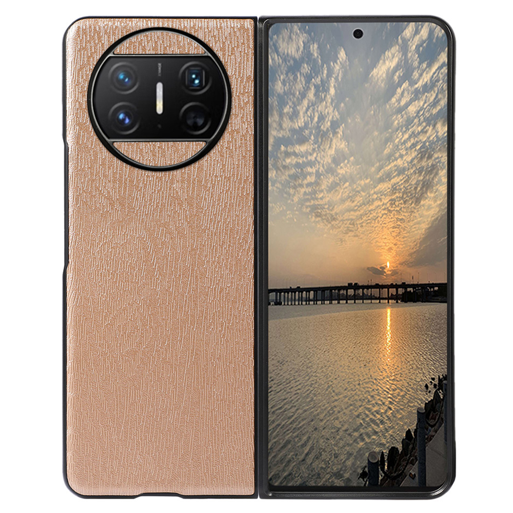 Für Huawei Mate X3 5G Holztextur-telefonhülle Anti-drogen-leder-pc-telefonabdeckung - Gold, Huawei Mate X3 5G
Für Huawei Mate X3 5G Holztextur-telefonhülle Anti-drogen-leder-pc-telefonabdeckung - Gold, Huawei Mate X3 5G