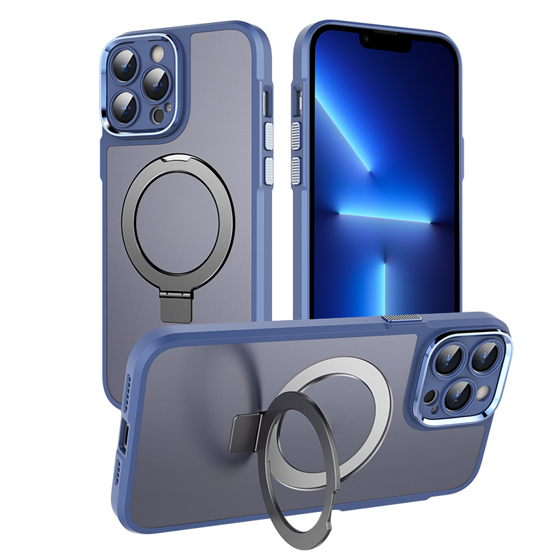 Magnetischer Telefon -kickstand -hülle Für Iphone 13 Pro Max, PC+TPU Matt Mobiltelefonabdeckung - Blau, iPhone 13 Pro Max
Magnetischer Telefon -kickstand -hülle Für Iphone 13 Pro Max, PC+TPU Matt Mobiltelefonabdeckung - Blau, iPhone 13 Pro Max