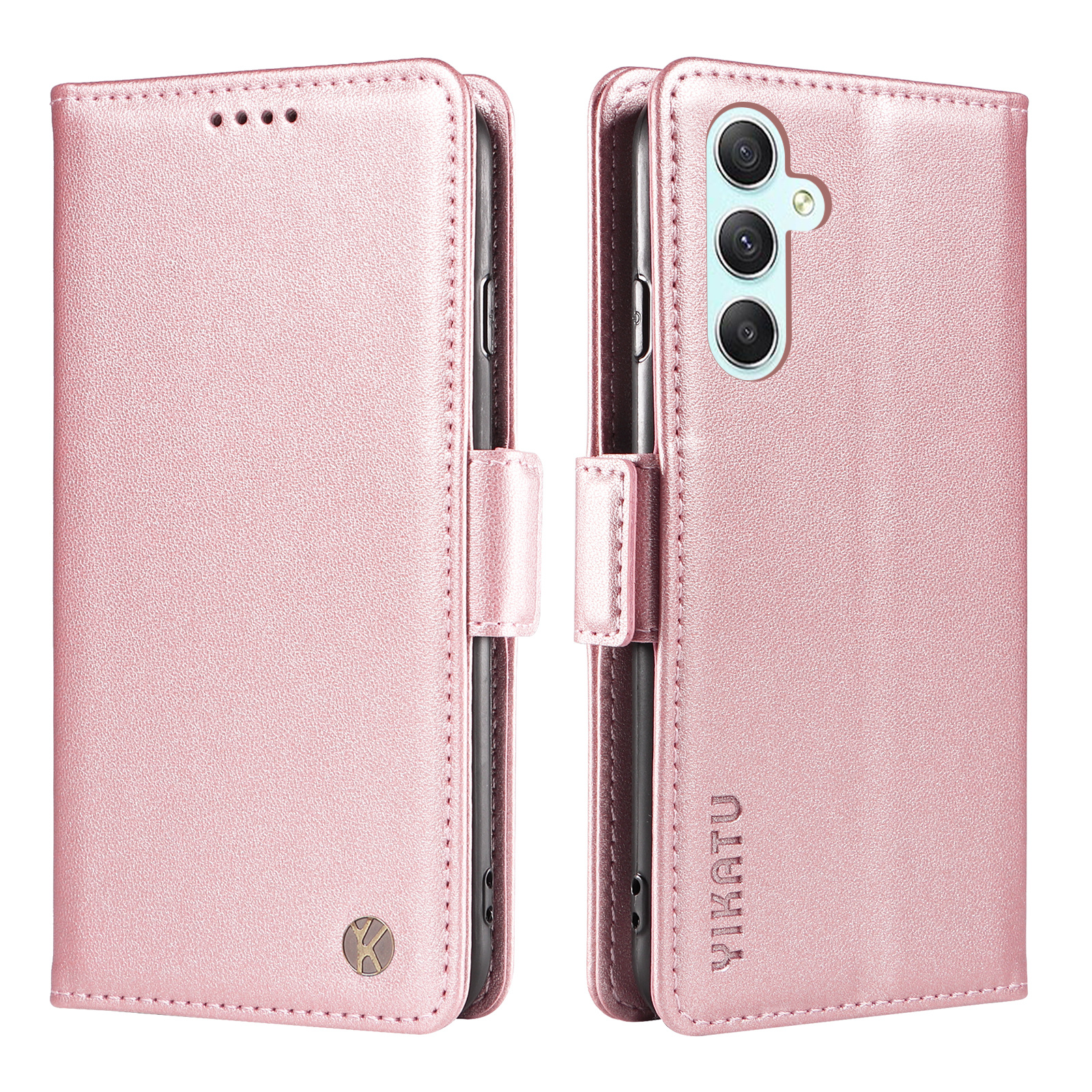 Yikatu YK-003 pu Leder Flip Cover Für Samsung Galaxy A34 5G Telefonhülle Mit Brieftasche - Roségold, Galaxy A34 5G
Yikatu YK-003 pu Leder Flip Cover Für Samsung Galaxy A34 5G Telefonhülle Mit Brieftasche - Roségold, Galaxy A34 5G