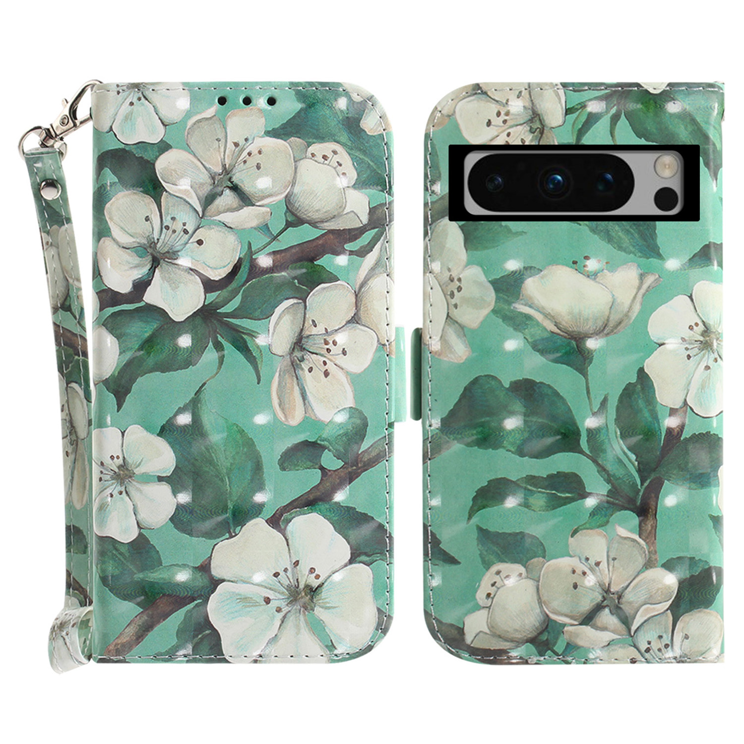 Stand Phone Shell Für Google Pixel 8 Pro Muster Druck Anti-scratch-hülle PU Leder Brieftasche Mit Riemen - Aquarellblüten, Google Pixel 8 Pro
Stand Phone Shell Für Google Pixel 8 Pro Muster Druck Anti-scratch-hülle PU Leder Brieftasche Mit Riemen - Aquarellblüten, Google Pixel 8 Pro