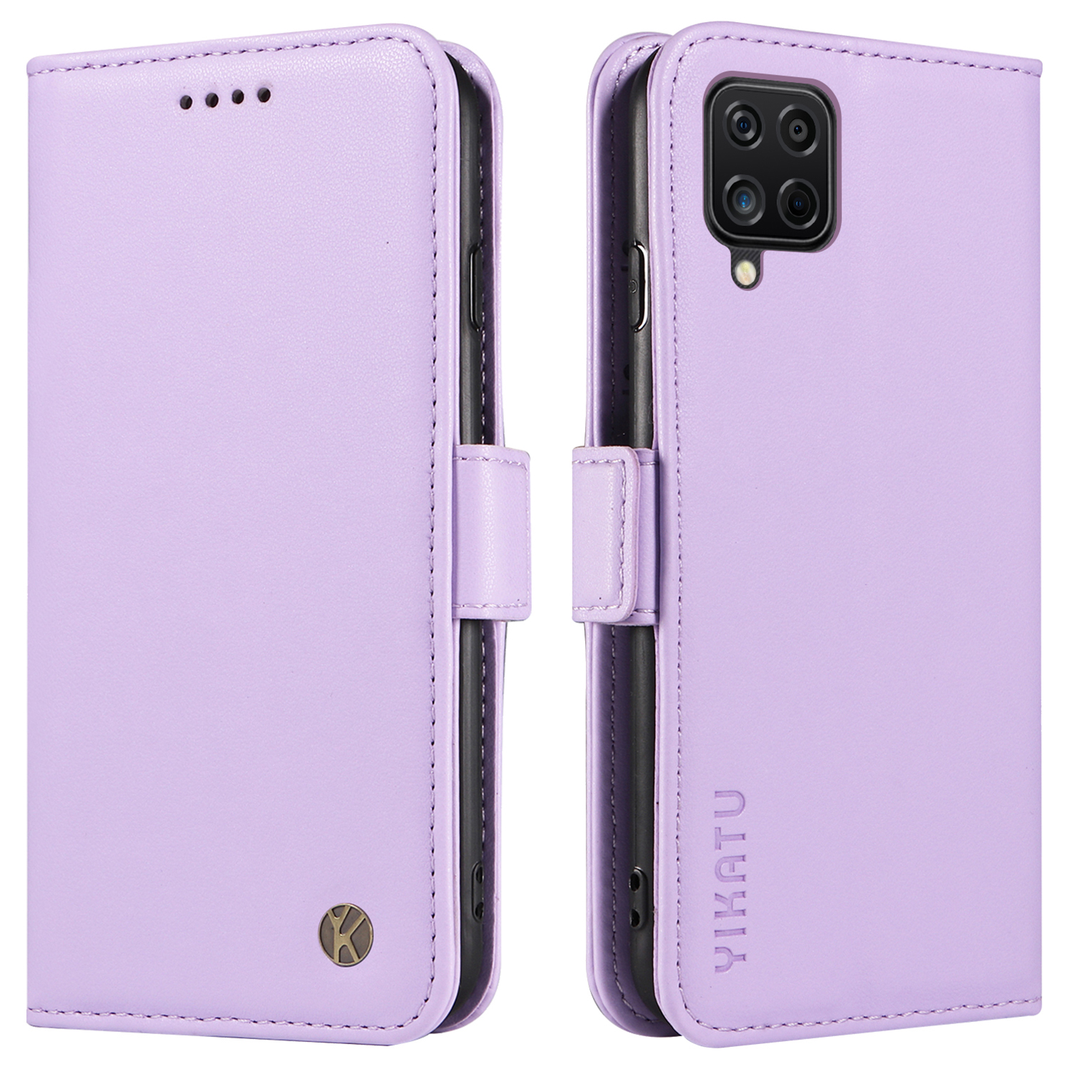 Yikatu YK-003 Für Samsung Galaxy A12 Anti-kratzer-pu-leder-brieftaschenhülle Magnetische Für Magnetige Telefern - Helles Lila, Galaxy A12
Yikatu YK-003 Für Samsung Galaxy A12 Anti-kratzer-pu-leder-brieftaschenhülle Magnetische Für Magnetige Telefern - Helles Lila, Galaxy A12
