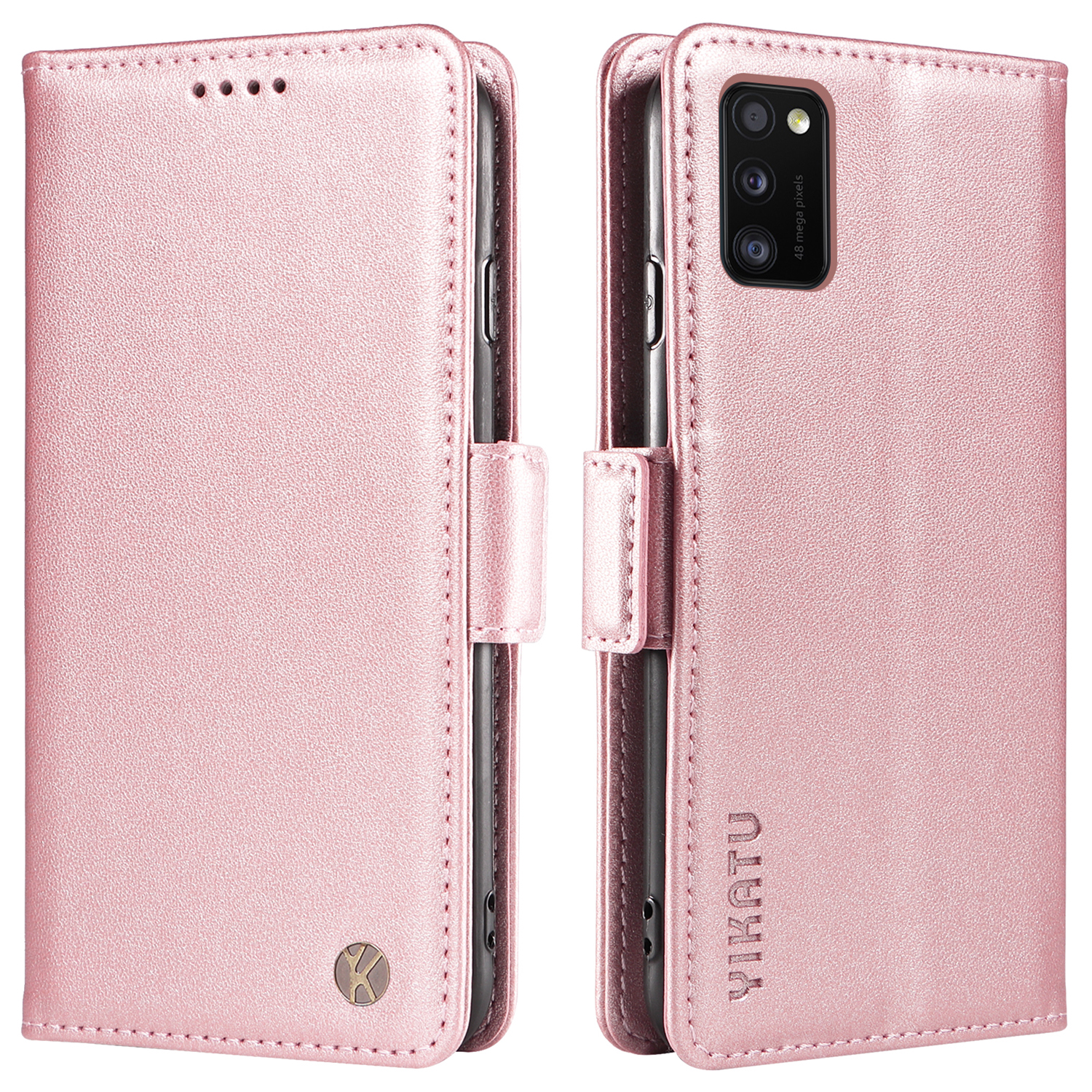 Yikatu YK-003 Leder-telefonschale Für Samsung Galaxy A41 (Global Version) Wallet Case Ständer Magnetic Anti-fall-fall-abdeckung - Roségold, Galaxy A41 (Global Version)
Yikatu YK-003 Leder-telefonschale Für Samsung Galaxy A41 (Global Version) Wallet Case Ständer Magnetic Anti-fall-fall-abdeckung - Roségold, Galaxy A41 (Global Version)