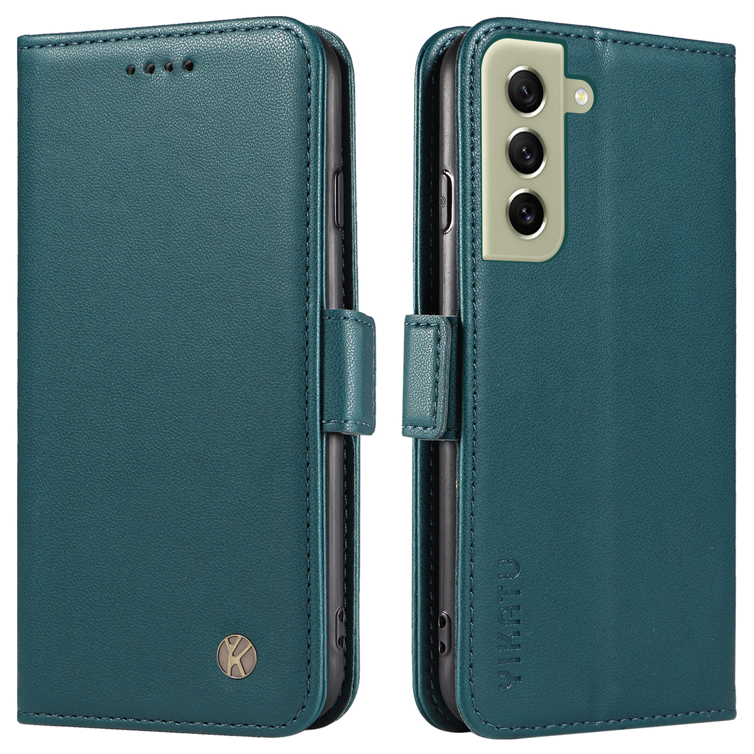 Yikatu YK-003 Für Samsung Galaxy S21 fe 5G Flip Cover Anti-scratch Pu-lederständer Telefonie-brieftasche - Grün, Galaxy S21 FE 5G
Yikatu YK-003 Für Samsung Galaxy S21 fe 5G Flip Cover Anti-scratch Pu-lederständer Telefonie-brieftasche - Grün, Galaxy S21 FE 5G