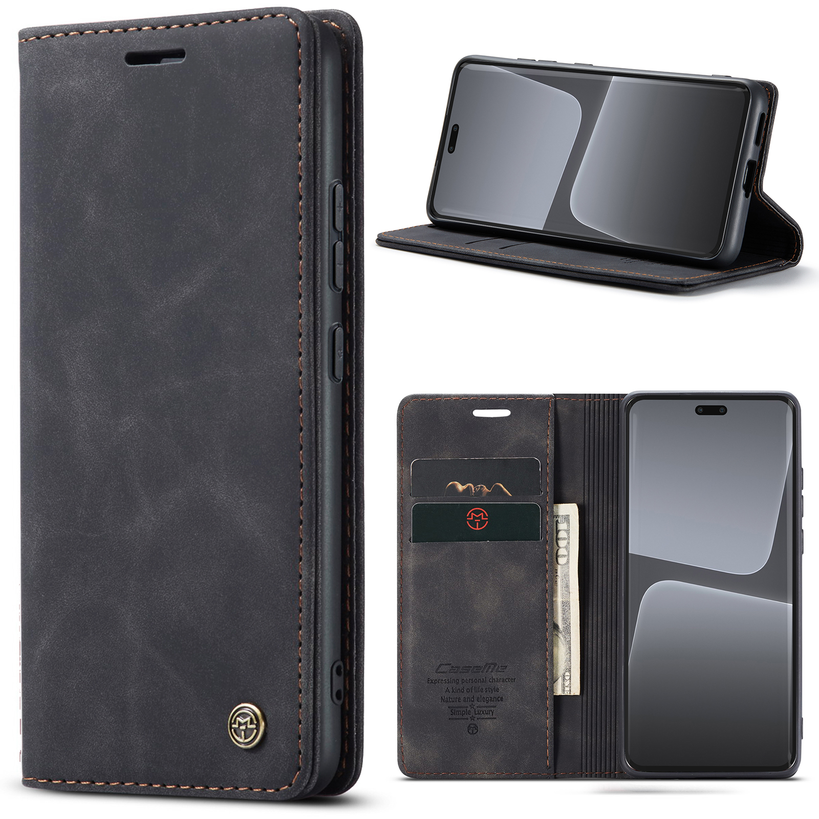 Caseme 013 -serie Für Xiaomi 13 Lite / Civi 2 5G Telefon Brieftasche Hülle Ständer Lederabdeckung - Schwarz, Xiaomi 13 Lite
Caseme 013 -serie Für Xiaomi 13 Lite / Civi 2 5G Telefon Brieftasche Hülle Ständer Lederabdeckung - Schwarz, Xiaomi 13 Lite