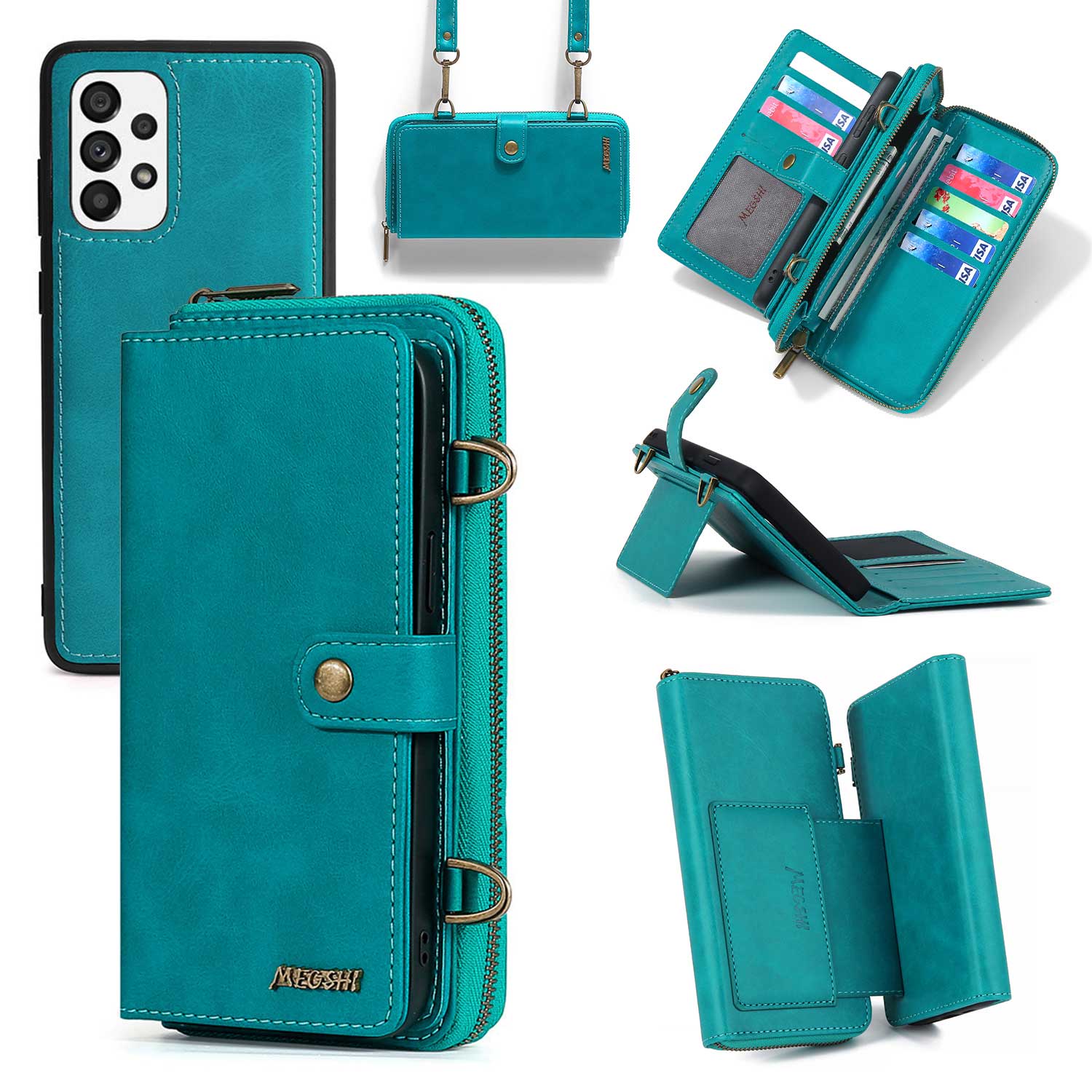 MEGSHI 020 -mobilfunkstand Cover Für Samsung Galaxy A52 4G / 5g / A52s 5G Abnehmbar 2-in-1 Brieftasche PU Leder+pc+tpu-telefonhülle - Blau, Galaxy A52 4G
MEGSHI 020 -mobilfunkstand Cover Für Samsung Galaxy A52 4G / 5g / A52s 5G Abnehmbar 2-in-1 Brieftasche PU Leder+pc+tpu-telefonhülle - Blau, Galaxy A52 4G