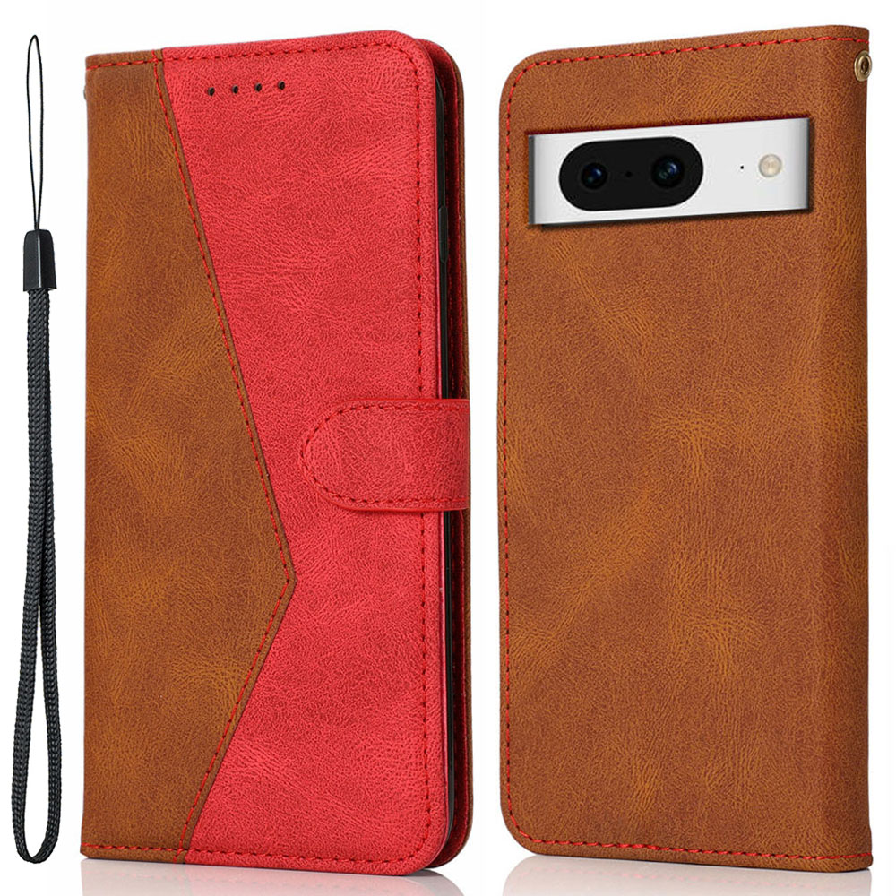 Spleißen Sie Pu-lederschale Für Google Pixel 8 Anti-drogen-stand Phone Hülle Brieftasche Schutzabdeckung - Braun / Rot, Google Pixel 8
Spleißen Sie Pu-lederschale Für Google Pixel 8 Anti-drogen-stand Phone Hülle Brieftasche Schutzabdeckung - Braun / Rot, Google Pixel 8