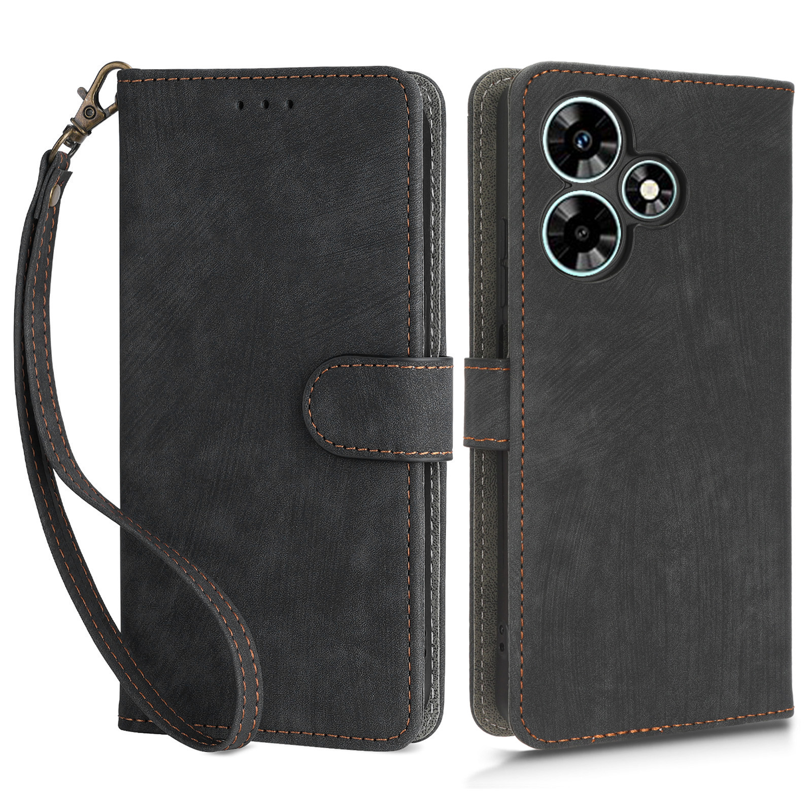 Für Infinix Hot 30i X669 / Heiße 30i NFC Drop-proof-ständer Cover Rfid-blockierungsbrieftasche Lederhülle Mit Riemen - Schwarz, Infinix Hot 30i
Für Infinix Hot 30i X669 / Heiße 30i NFC Drop-proof-ständer Cover Rfid-blockierungsbrieftasche Lederhülle Mit Riemen - Schwarz, Infinix Hot 30i