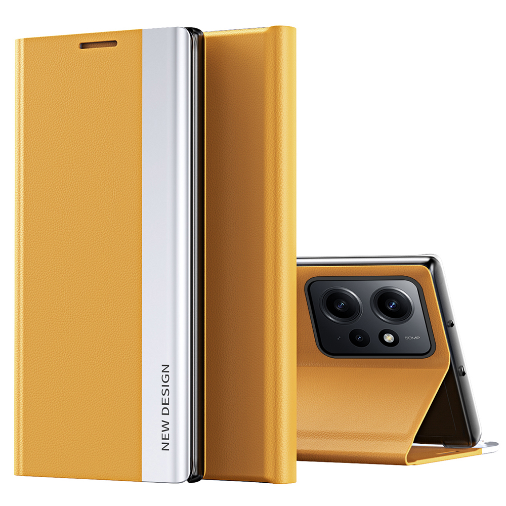 Für Xiaomi Redmi Note 12 4G PU Leder Flip Ständer Telefonabdeckung Elektroplierendes Stoßdämpfer Gehäuse - Gelb, Xiaomi Redmi Note 12 4G
Für Xiaomi Redmi Note 12 4G PU Leder Flip Ständer Telefonabdeckung Elektroplierendes Stoßdämpfer Gehäuse - Gelb, Xiaomi Redmi Note 12 4G
