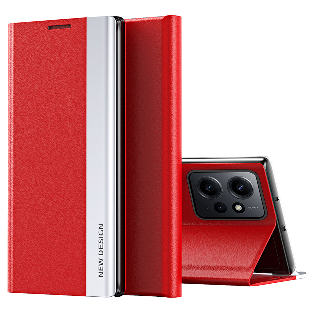 Für Xiaomi Redmi Note 12 4G PU Leder Flip Ständer Telefonabdeckung Elektroplierendes Stoßdämpfer Gehäuse - Rot, Xiaomi Redmi Note 12 4G
Für Xiaomi Redmi Note 12 4G PU Leder Flip Ständer Telefonabdeckung Elektroplierendes Stoßdämpfer Gehäuse - Rot, Xiaomi Redmi Note 12 4G