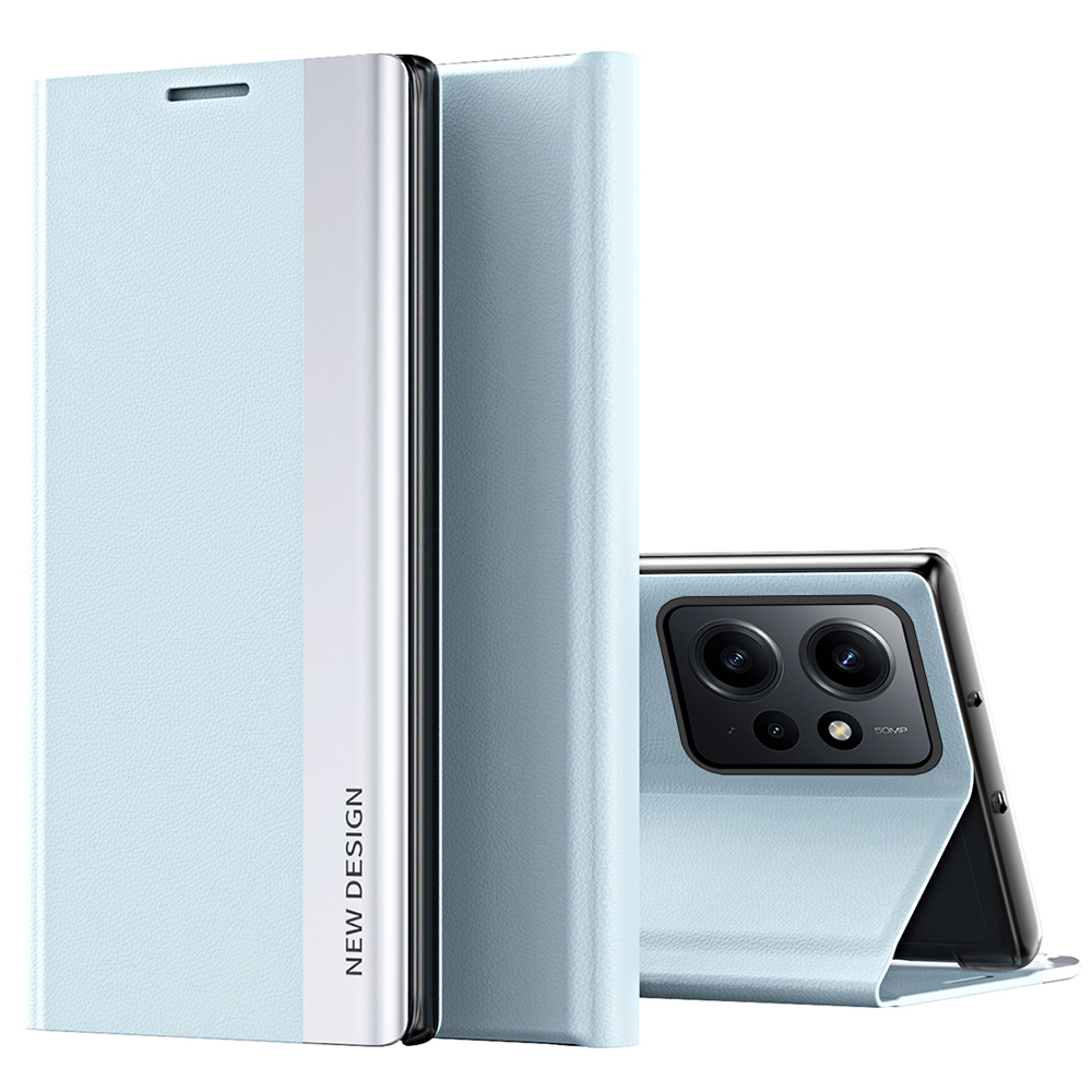 Für Xiaomi Redmi Note 12 4G PU Leder Flip Ständer Telefonabdeckung Elektroplierendes Stoßdämpfer Gehäuse - Baby Blau, Xiaomi Redmi Note 12 4G
Für Xiaomi Redmi Note 12 4G PU Leder Flip Ständer Telefonabdeckung Elektroplierendes Stoßdämpfer Gehäuse - Baby Blau, Xiaomi Redmi Note 12 4G