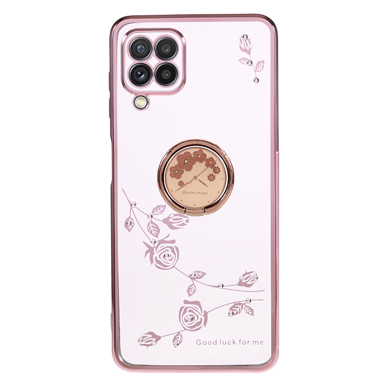 Für Samsung Galaxy A22 4G (EU -version) Elektroplatte Telefonhülle Strassblüte Muster TPU Kickstand Cover - Roségold, Galaxy A22 4G (EU Version)
Für Samsung Galaxy A22 4G (EU -version) Elektroplatte Telefonhülle Strassblüte Muster TPU Kickstand Cover - Roségold, Galaxy A22 4G (EU Version)