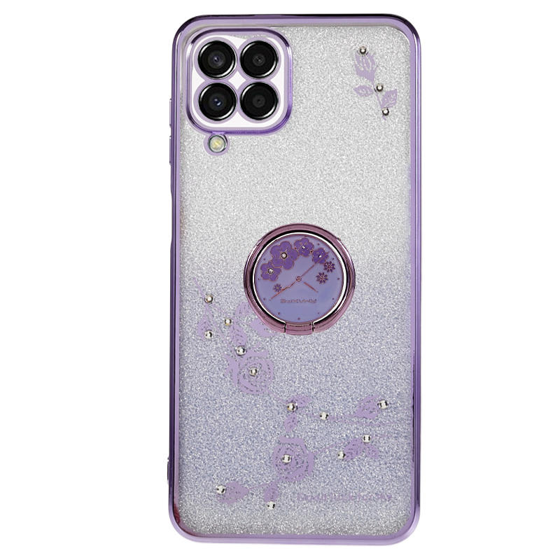 Für Samsung Galaxy M33 5G (Global Version) Kickstand TPU -fall -gradienten Glitzer Strassblumenmuster Telefonabdeckung - Lila, Galaxy M33 5G (Global Version)
Für Samsung Galaxy M33 5G (Global Version) Kickstand TPU -fall -gradienten Glitzer Strassblumenmuster Telefonabdeckung - Lila, Galaxy M33 5G (Global Version)
