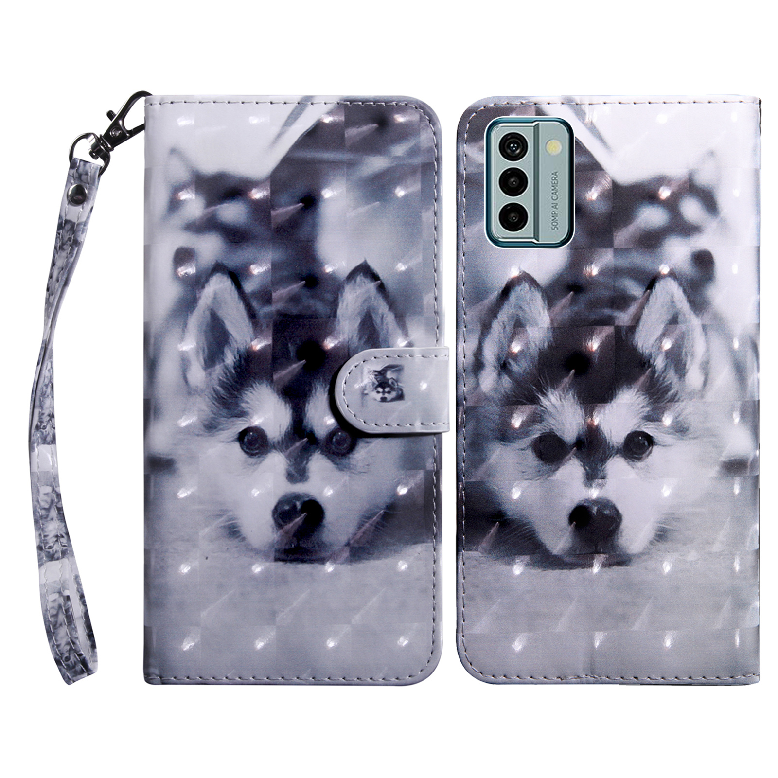 Für Nokia G22 3D -muster Druck PU Leder -hülle Wallet Stand Handyabdeckung Mit Riemen - Heiser, Nokia G22
Für Nokia G22 3D -muster Druck PU Leder -hülle Wallet Stand Handyabdeckung Mit Riemen - Heiser, Nokia G22