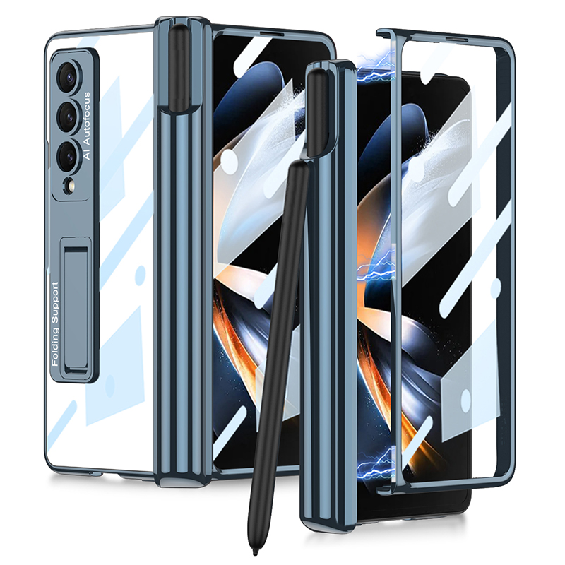 GKK Stoßdämpfer -kickstand Hülle Für Samsung Galaxy Z Fold4 5G Hard PC Phone -hülle Mit HD -bildschirm Beschützer - Grün, Galaxy Z Fold4 5G
GKK Stoßdämpfer -kickstand Hülle Für Samsung Galaxy Z Fold4 5G Hard PC Phone -hülle Mit HD -bildschirm Beschützer - Grün, Galaxy Z Fold4 5G