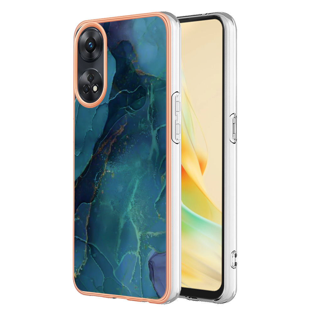 YB IMD Series-16 Style E 2,0 mm TPU Phone Hülle Oppo Reno8 T 4g, Elektroplieren Imd-marmormusterabdeckung - Grün, Oppo Reno8 T 4G
YB IMD Series-16 Style E 2,0 mm TPU Phone Hülle Oppo Reno8 T 4g, Elektroplieren Imd-marmormusterabdeckung - Grün, Oppo Reno8 T 4G