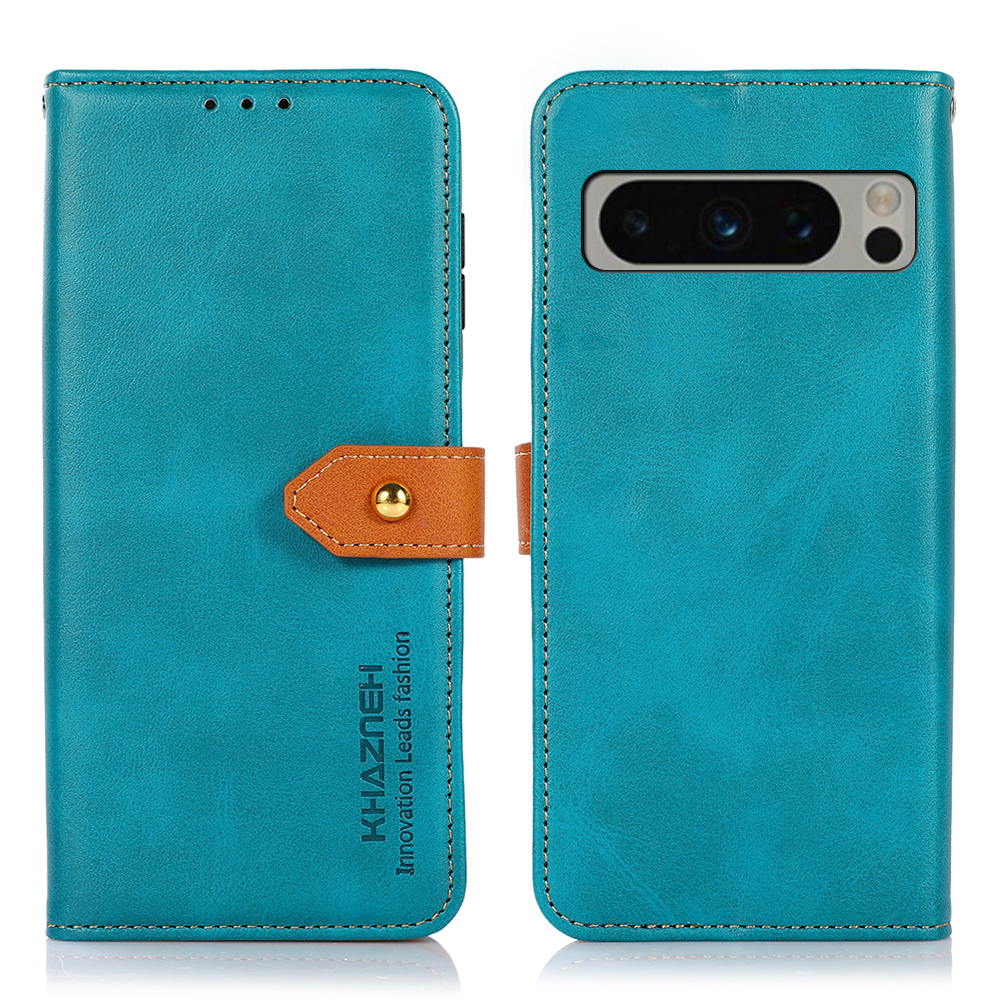 Khazneh -telefonlederabdeckung Für Google Pixel 8 Pro Gold Knopf Magnethülle Mit Stand Wallet - Blau, Google Pixel 8 Pro
Khazneh -telefonlederabdeckung Für Google Pixel 8 Pro Gold Knopf Magnethülle Mit Stand Wallet - Blau, Google Pixel 8 Pro