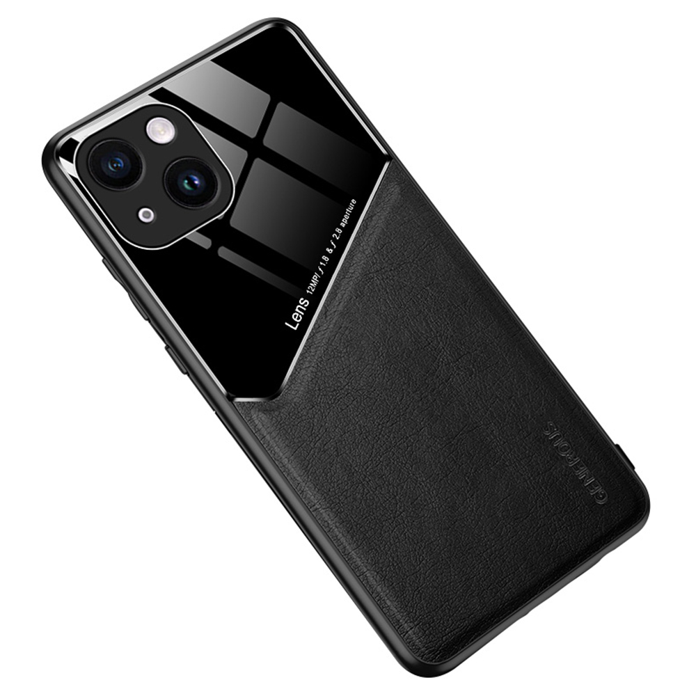 Für Iphone 14 Plus Lederbeschichtete TPU+PC -telefonhülle Autohalterung Metallblech Telefonabdeckung - Schwarz, iPhone 14 Plus
Für Iphone 14 Plus Lederbeschichtete TPU+PC -telefonhülle Autohalterung Metallblech Telefonabdeckung - Schwarz, iPhone 14 Plus