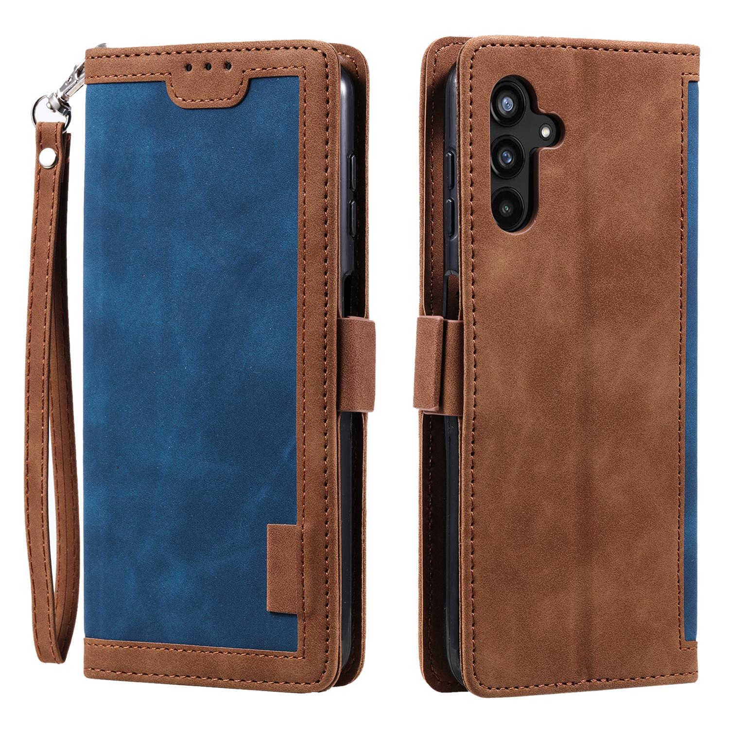 Für Samsung Galaxy A24 4G Leder -handy -hülle Ballet Retro -farbspleißabdeckung Mit Riemen - Blau, Galaxy A24 4G
Für Samsung Galaxy A24 4G Leder -handy -hülle Ballet Retro -farbspleißabdeckung Mit Riemen - Blau, Galaxy A24 4G