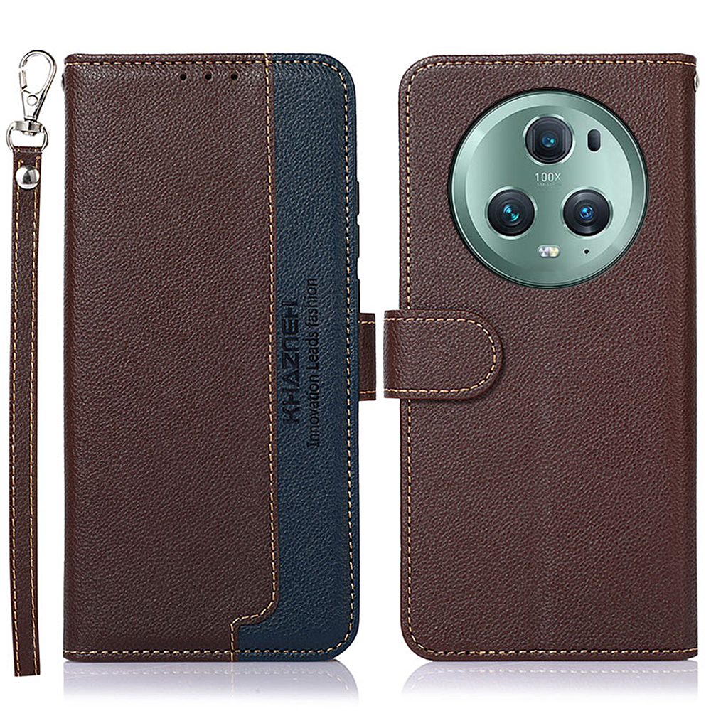 Khazneh PU Leder Shell Für Ehrenmagie Magic5 Pro Rfid Blocking Case Litchi Textur Wallet Stand Telefonabdeckung - Braun, Honor Magic5 Pro
Khazneh PU Leder Shell Für Ehrenmagie Magic5 Pro Rfid Blocking Case Litchi Textur Wallet Stand Telefonabdeckung - Braun, Honor Magic5 Pro