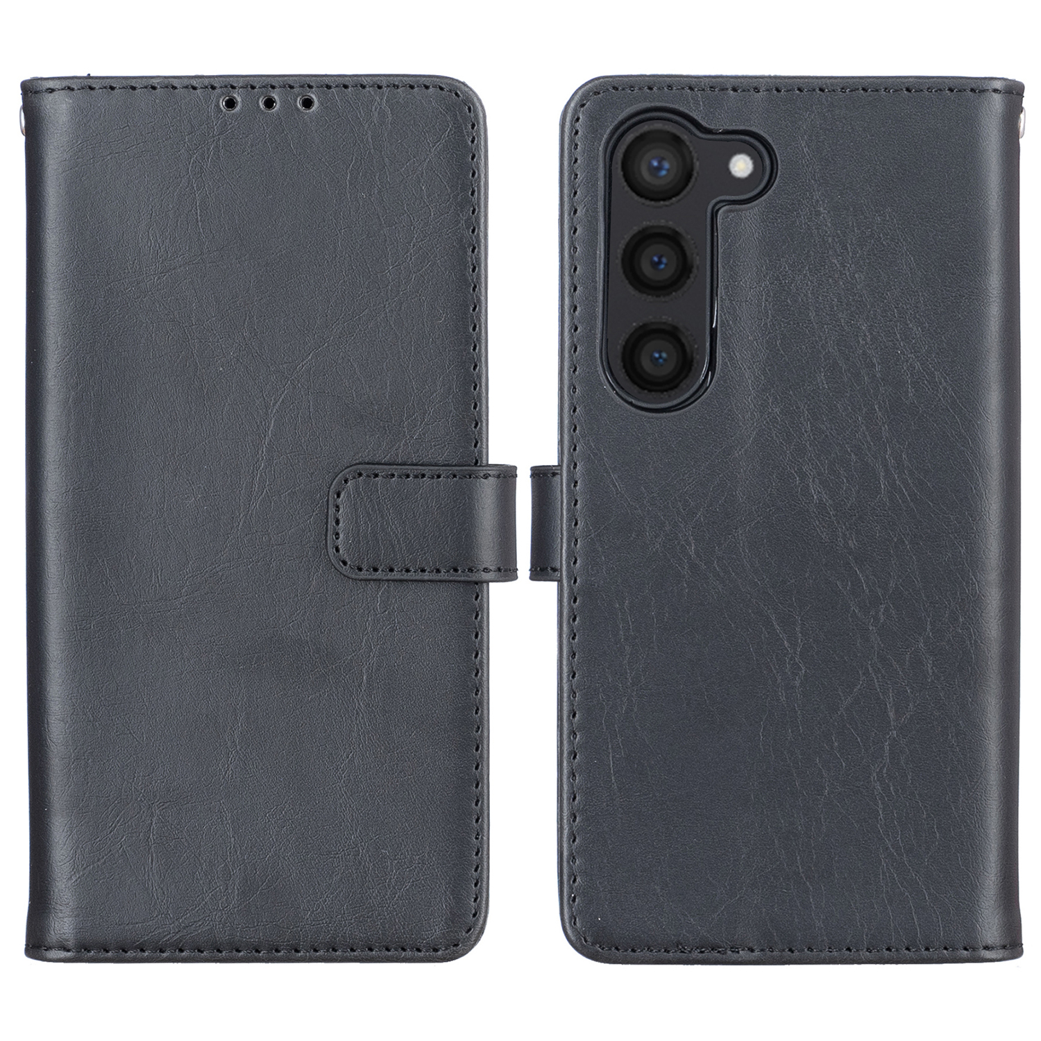 Stand Wallet Hülle Für Samsung Galaxy S23, PU Leder Retro Crazy Horse Texture Telefonabdeckung - Schwarz, Galaxy S23
Stand Wallet Hülle Für Samsung Galaxy S23, PU Leder Retro Crazy Horse Texture Telefonabdeckung - Schwarz, Galaxy S23