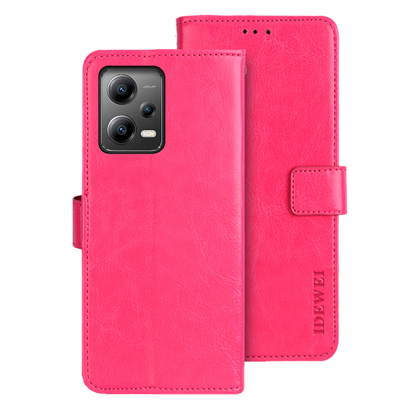 IDEWEI Für Xiaomi Redmi Anmerkung 12 5G (China) /(indien) /(global) / Poco X5 5G PU Leder Telefon Hülle Brieftasche Telefonständer Cover - Rose, Xiaomi Redmi Note 12 5G (China)
IDEWEI Für Xiaomi Redmi Anmerkung 12 5G (China) /(indien) /(global) / Poco X5 5G PU Leder Telefon Hülle Brieftasche Telefonständer Cover - Rose, Xiaomi Redmi Note 12 5G (China)