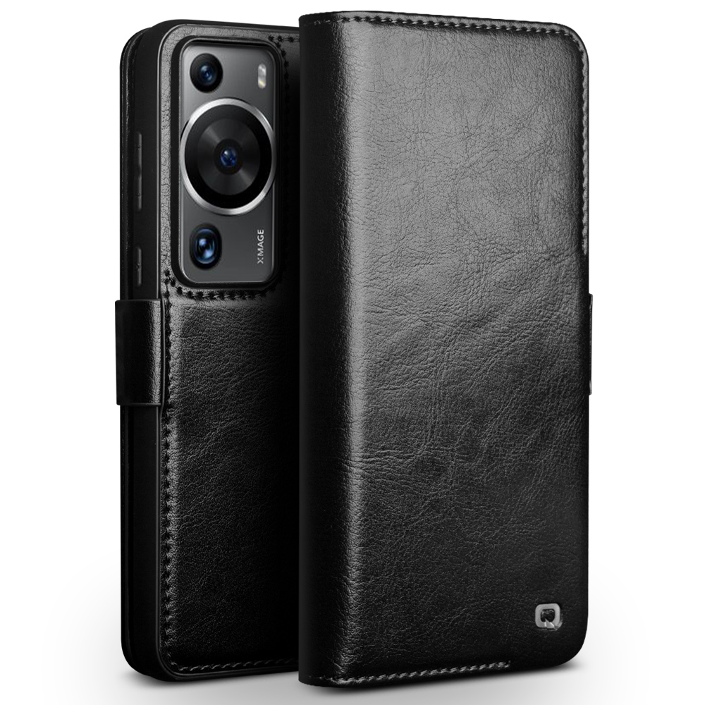 Qialino Für Huawei P60 Pro Echte Kuh Leder -handy -hülle Wallet Stand Flip Folio Cover - Schwarz, Huawei P60 Pro
Qialino Für Huawei P60 Pro Echte Kuh Leder -handy -hülle Wallet Stand Flip Folio Cover - Schwarz, Huawei P60 Pro
