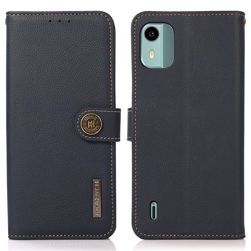 Khazneh Für Nokia C12 4G Wallet Wallet Echtes Kuh Leder Telefon Hülle RFID -blockierungsständer Flip Cover - Blau, Nokia C12 4G
Khazneh Für Nokia C12 4G Wallet Wallet Echtes Kuh Leder Telefon Hülle RFID -blockierungsständer Flip Cover - Blau, Nokia C12 4G