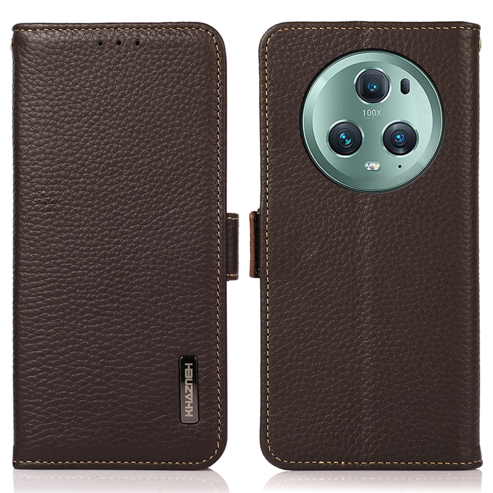 Khazneh Für Honor Magic5 Pro Rfid Blocking Wallet Phone Hülle Echte Kuhleder -ständer Flip Cover - Braun, Honor Magic5 Pro
Khazneh Für Honor Magic5 Pro Rfid Blocking Wallet Phone Hülle Echte Kuhleder -ständer Flip Cover - Braun, Honor Magic5 Pro