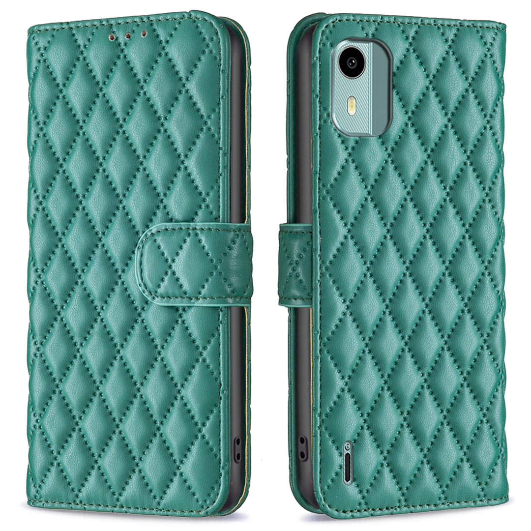 Binfen Color BF Style-14 Für Nokia C12 4G Eingeprägte PU Leder Anti-drogen-telefonhülle Wallet Stand Cover - Grün, Nokia C12 4G
Binfen Color BF Style-14 Für Nokia C12 4G Eingeprägte PU Leder Anti-drogen-telefonhülle Wallet Stand Cover - Grün, Nokia C12 4G